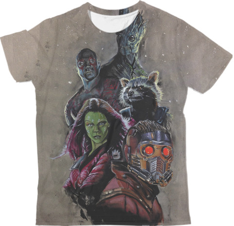 Man's T-shirt 3D - Guardians-of-the-Galaxy-5 - Mfest