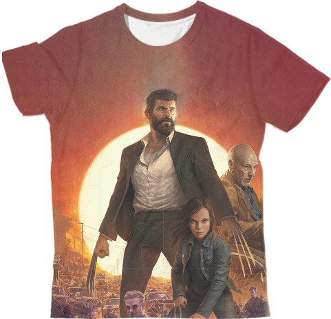 Man's T-shirt 3D - Logan-2 - Mfest