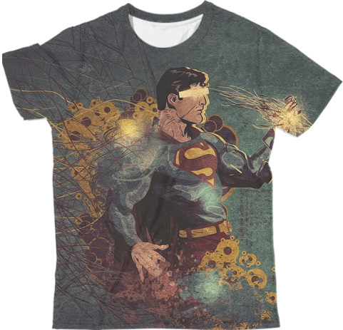 Man's T-shirt 3D - Superman-1 - Mfest