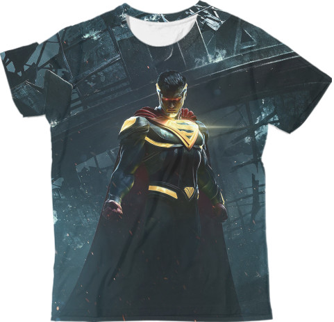 Man's T-shirt 3D - superman-2 - Mfest