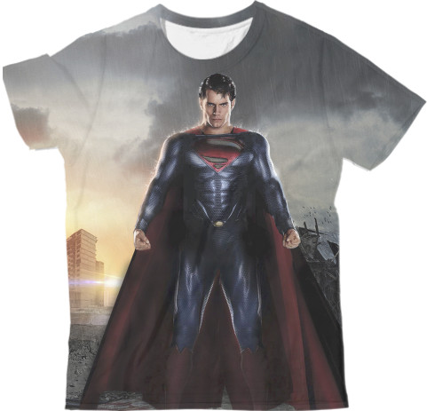 Man's T-shirt 3D - Superman-4 - Mfest