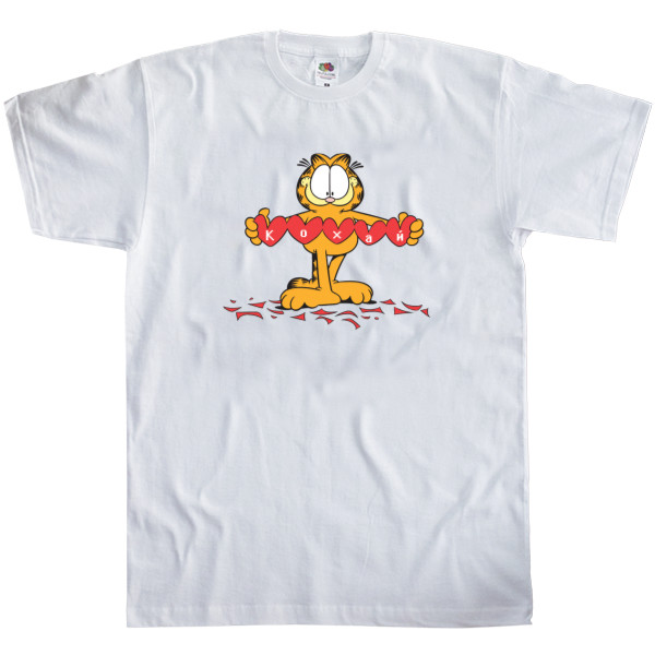 Men's T-Shirt Fruit of the loom - Гарфилд - Mfest