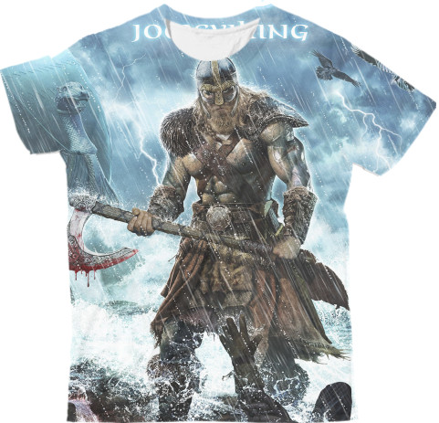 Man's T-shirt 3D - Amon amarth 1 - Mfest