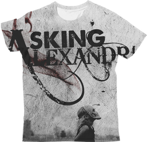 Man's T-shirt 3D - Asking Alexandria 1 - Mfest