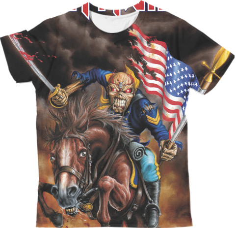 Man's T-shirt 3D - Iron Maiden 1 - Mfest