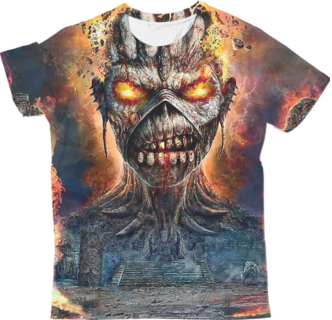 Man's T-shirt 3D - Iron Maiden 4 - Mfest