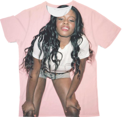 Man's T-shirt 3D - Azealia Banks 1 - Mfest