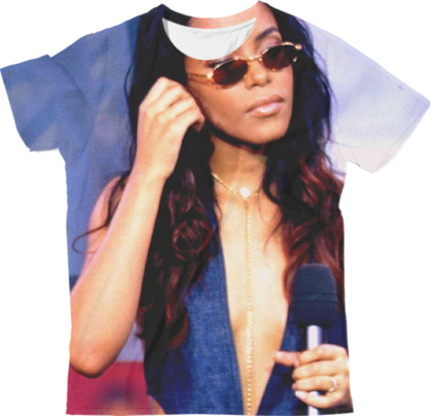 Man's T-shirt 3D - RIP AALIYAH 2 - Mfest