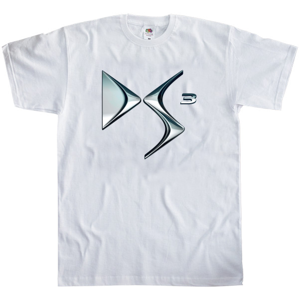 Men's T-Shirt Fruit of the loom - Citroen DS3 logo - Mfest