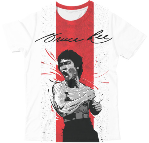 Man's T-shirt 3D - Bruce Lee - Mfest