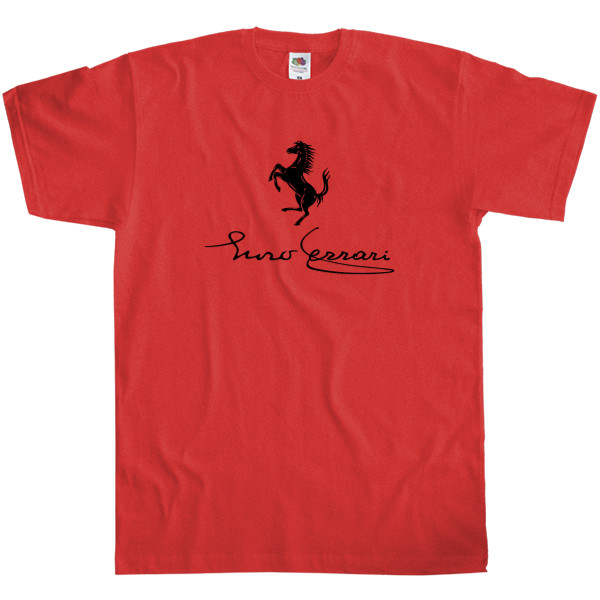 Men's T-Shirt Fruit of the loom - Enzo Ferrari - Mfest