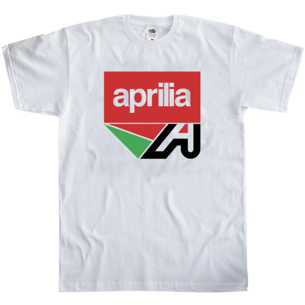 Men's T-Shirt Fruit of the loom - APRILIA LOGO 2 - Mfest