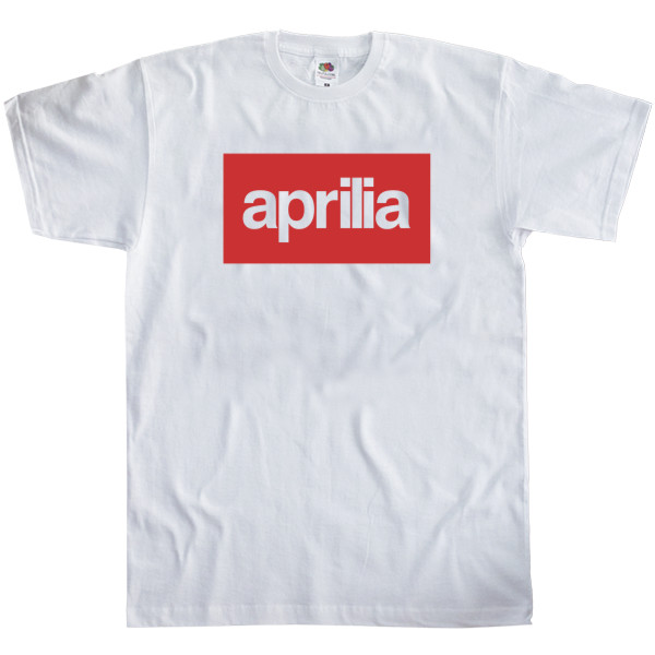 Men's T-Shirt Fruit of the loom - Aprilia лого 3 - Mfest