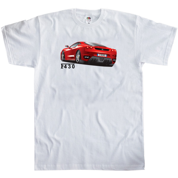 Men's T-Shirt Fruit of the loom - Ferrari F430 - Mfest