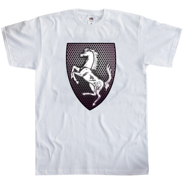 Men's T-Shirt Fruit of the loom - Ferrari logo 3 - Mfest