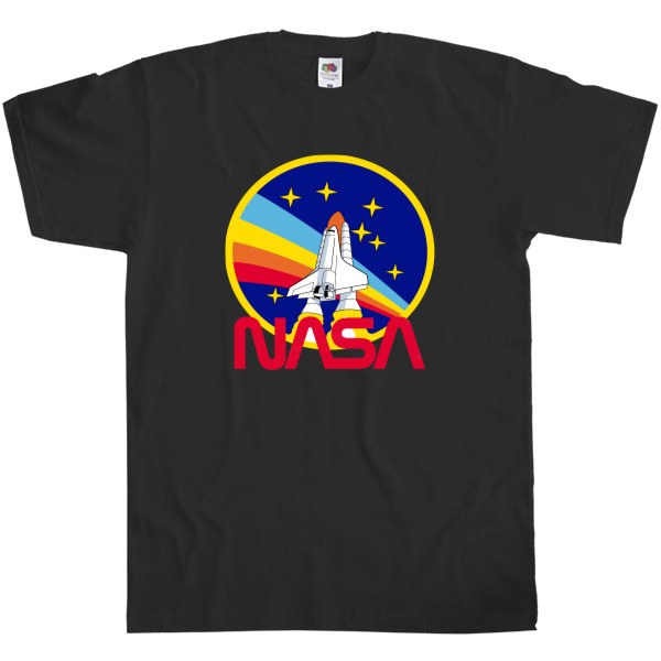 Футболка Класика Чоловіча Fruit of the loom - NASA logo - Mfest