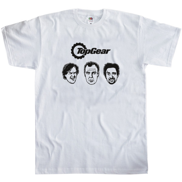 Автомобильная тематика - Men's T-Shirt Fruit of the loom - TOP GEAR - Mfest