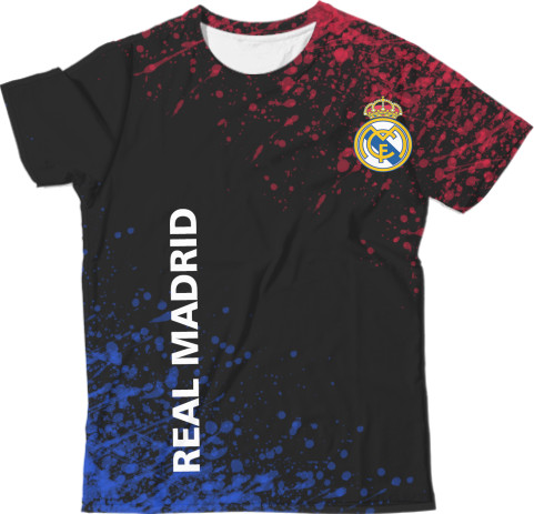 Man's T-shirt 3D - Real Madrid - Mfest