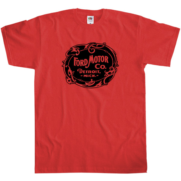 Men's T-Shirt Fruit of the loom - Ford Logo 3 - Mfest