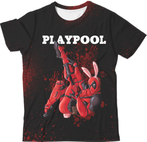 Man's T-shirt 3D - PlayPool - Mfest