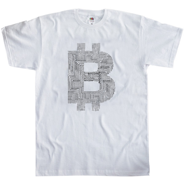 Men's T-Shirt Fruit of the loom - bitcoin - Mfest