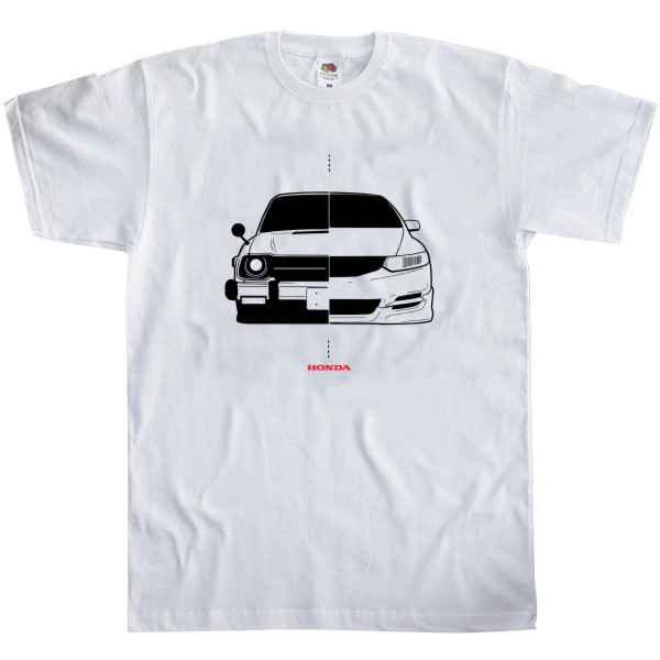 Men's T-Shirt Fruit of the loom - Honda Civic Logo - 3 - Mfest