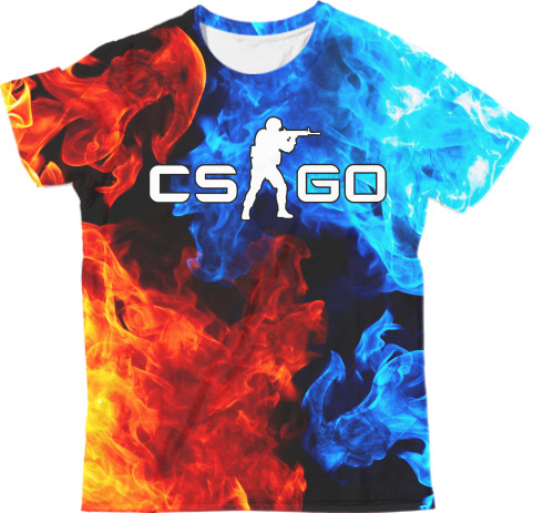 Man's T-shirt 3D - CS GO (2) - Mfest