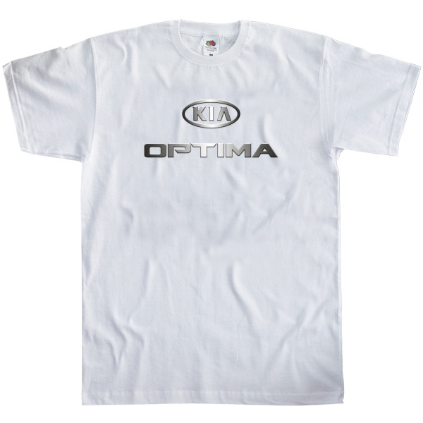 Men's T-Shirt Fruit of the loom - Kia Optima Logo - Mfest