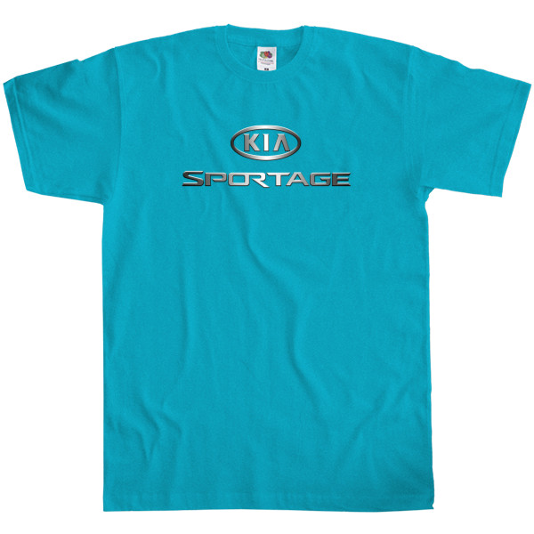 Men's T-Shirt Fruit of the loom - Kia Sportage Logo - Mfest