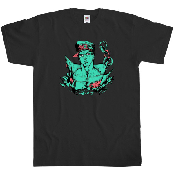 Men's T-Shirt Fruit of the loom - jotaro kujo - Mfest