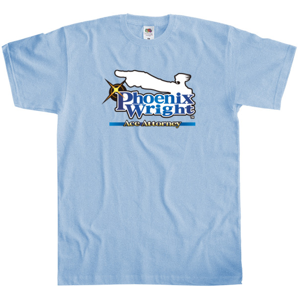 Men's T-Shirt Fruit of the loom - Phoenix Wright: Ace Attorney Trilogy - Mfest