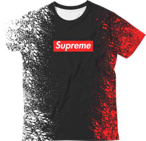 Supreme (Red and white paint)