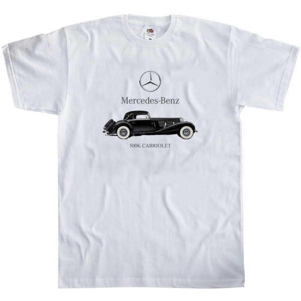 Men's T-Shirt Fruit of the loom - Mercedes Benz - 500K - Mfest