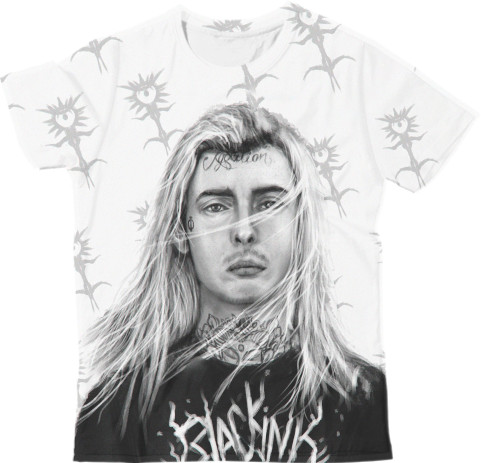 Футболка 3D Чоловіча - Ghostemane 2 - Mfest