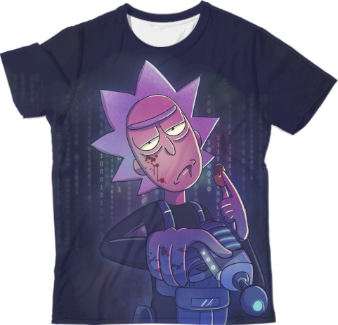 Man's T-shirt 3D - RICK AND MORTY [2] - Mfest