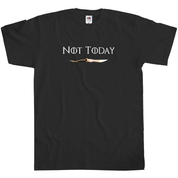 Men's T-Shirt Fruit of the loom - Not Today - Mfest