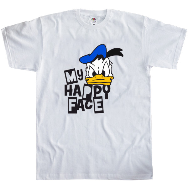 Men's T-Shirt Fruit of the loom - duck donald - Mfest