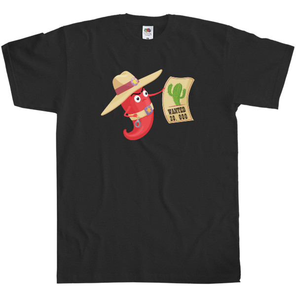 Men's T-Shirt Fruit of the loom - Sherif Pepper - Mfest