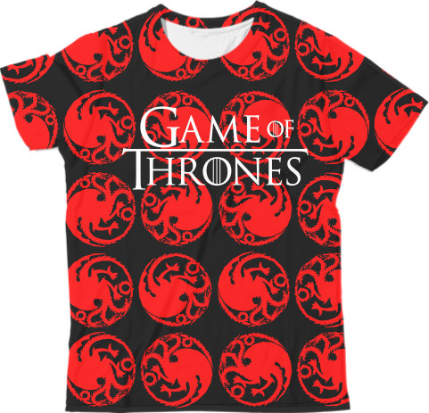 Man's T-shirt 3D - Game of Thrones (2) - Mfest