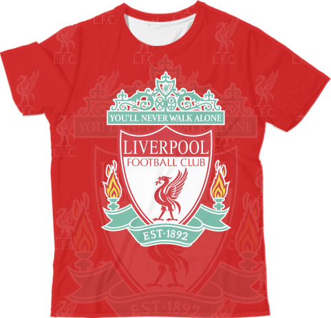 Man's T-shirt 3D - Liverpool (3) - Mfest