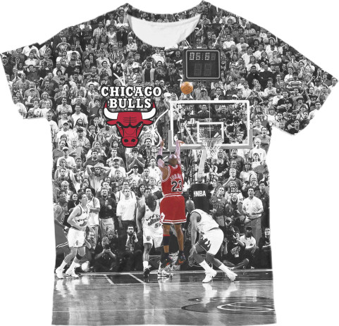 Футболка 3D Мужская - Chicago Bulls [8] - Mfest