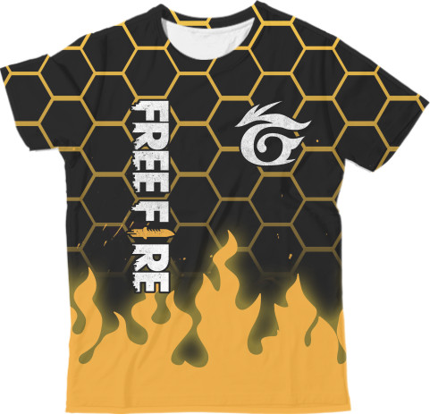 Man's T-shirt 3D - Garena Free Fire [2] - Mfest