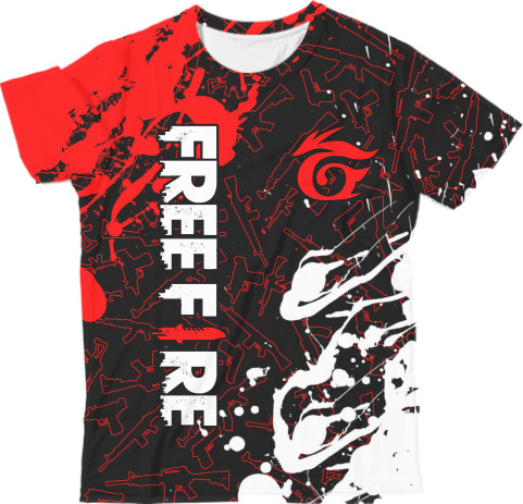 Man's T-shirt 3D - Garena Free Fire [19] - Mfest