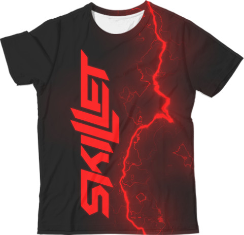 Man's T-shirt 3D - SKILLET (1) - Mfest