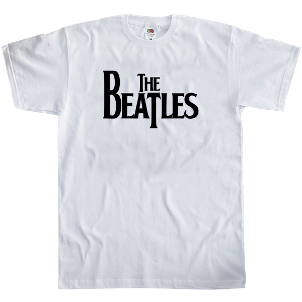 Men's T-Shirt Fruit of the loom - The Beatles (Черный) - Mfest