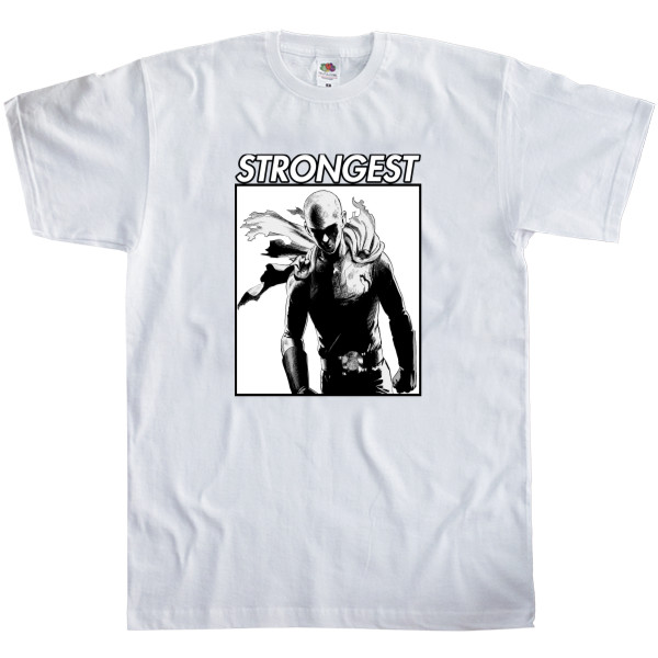 Men's T-Shirt Fruit of the loom - ONE-PUNCH MAN (STRONGER) - Mfest