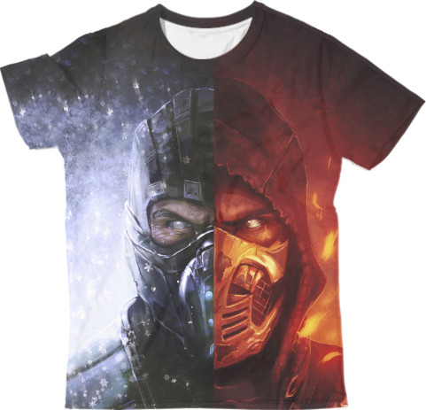 Man's T-shirt 3D - MORTAL KOMBAT (13) - Mfest