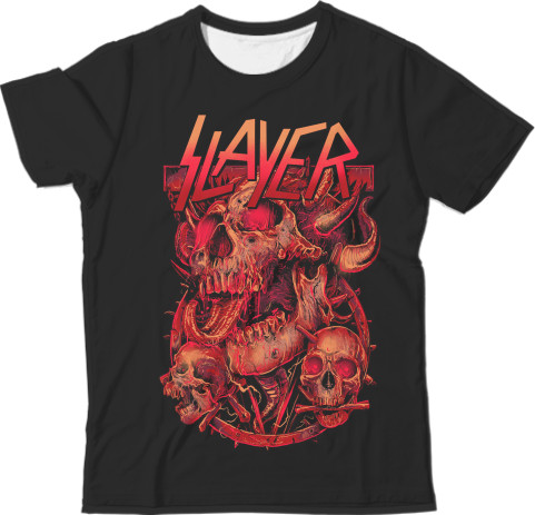 Man's T-shirt 3D - SLAYER (1) - Mfest