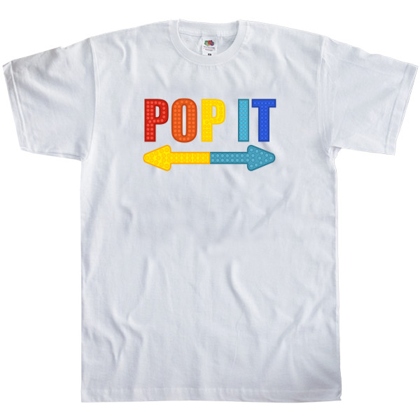 Men's T-Shirt Fruit of the loom - Pop It - Mfest