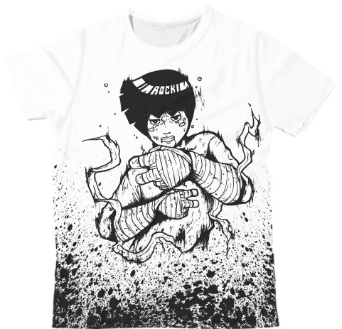 Man's T-shirt 3D - ROCK LEE (ART) - Mfest